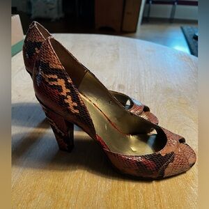 Nine West “Snakeskin” Pumps